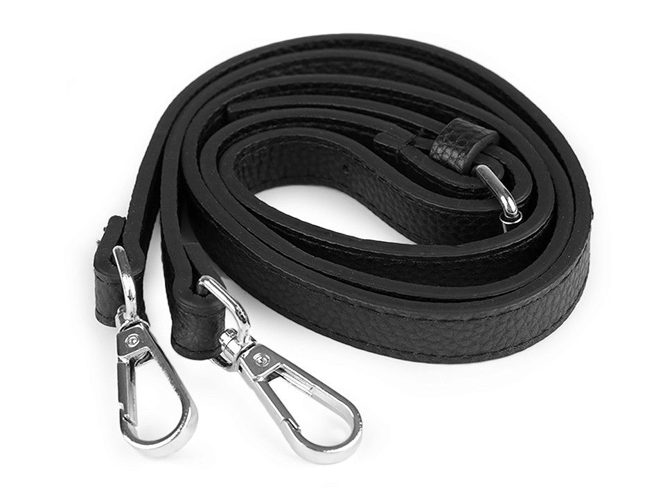 Popruh / ucho na kabelku 113-123 cm - černý ???
