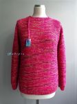 Dámský pletený svetr - růžový ( S/L )