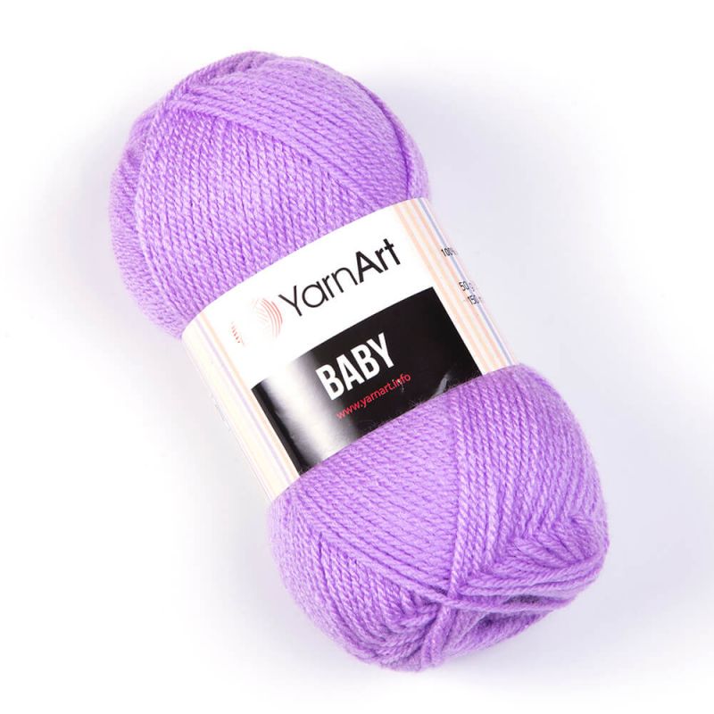 Příze Baby - světle fialová YarnArt