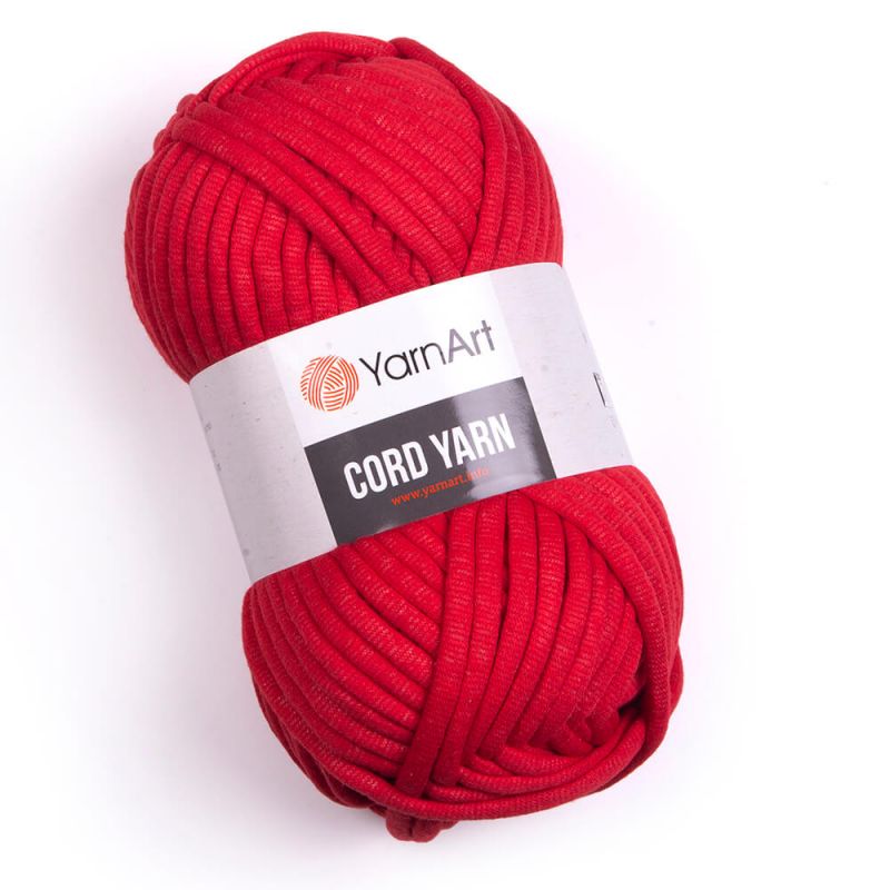 Příze Cord Yarn - červená YarnArt