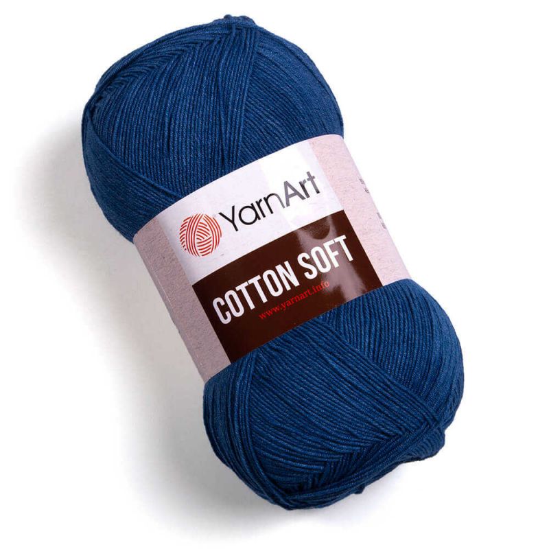 Příze Cotton Soft - džínová YarnArt