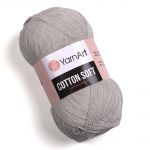 Příze Cotton Soft - světle šedá