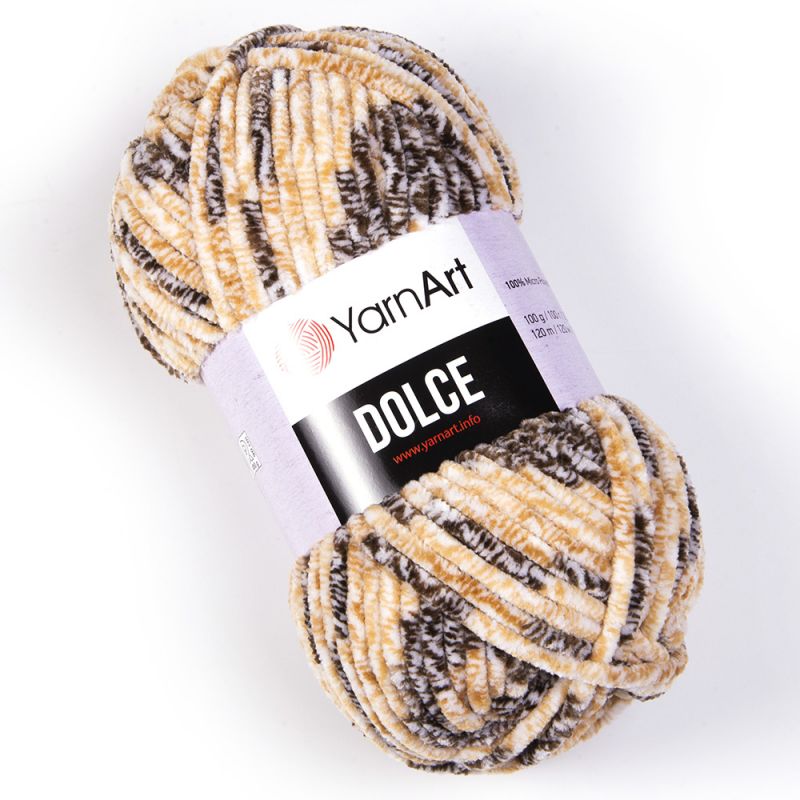 Příze Dolce - žíhaná 802 YarnArt