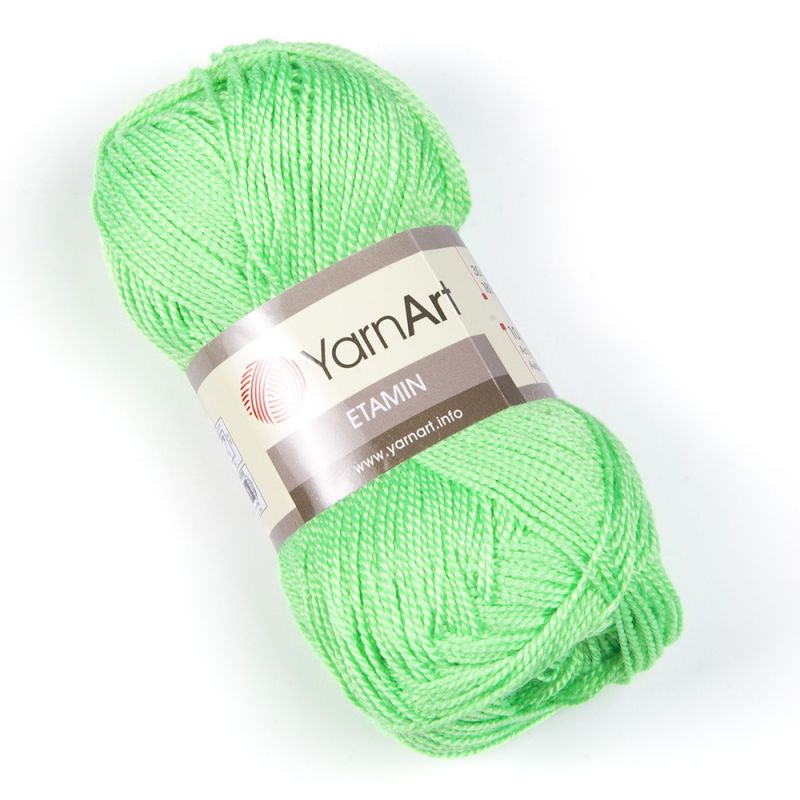 Příze Etamin - neonově zelená YarnArt