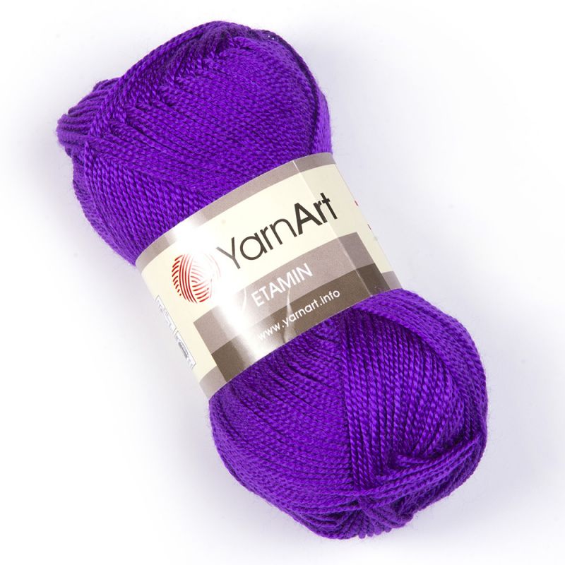 Příze Etamin - tmavě fialová YarnArt