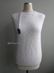 Dámská pletená vesta - bílá ( S/M )