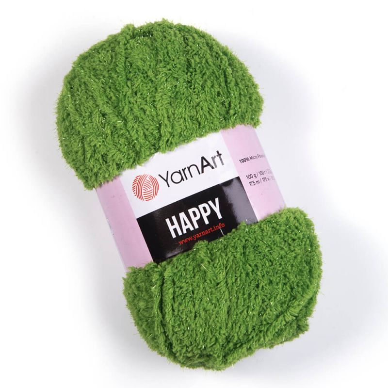 Příze Happy - zelená YarnArt