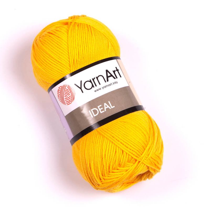 Příze Ideal - tmavě žlutá YarnArt