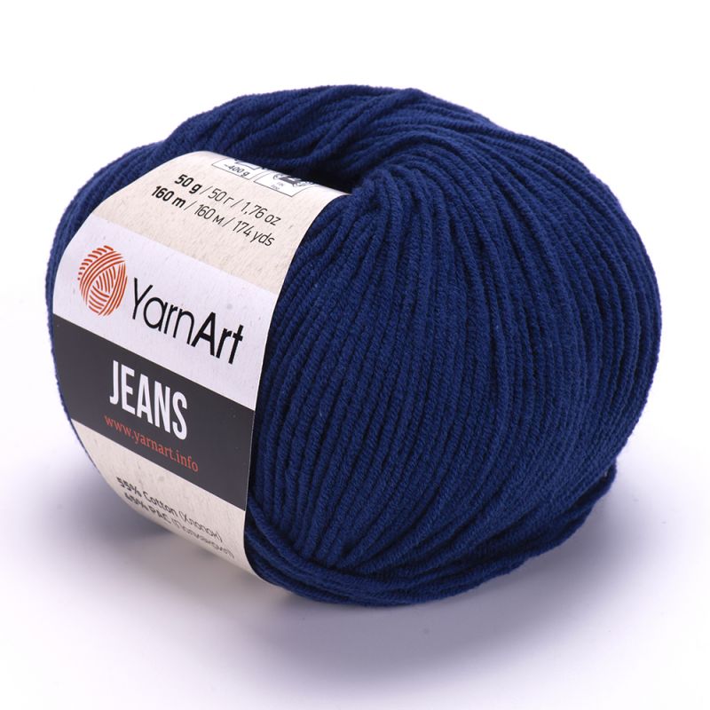 Příze Jeans - tmavě modrá YarnArt