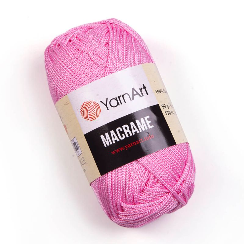 Příze Macrame - světle růžová YarnArt