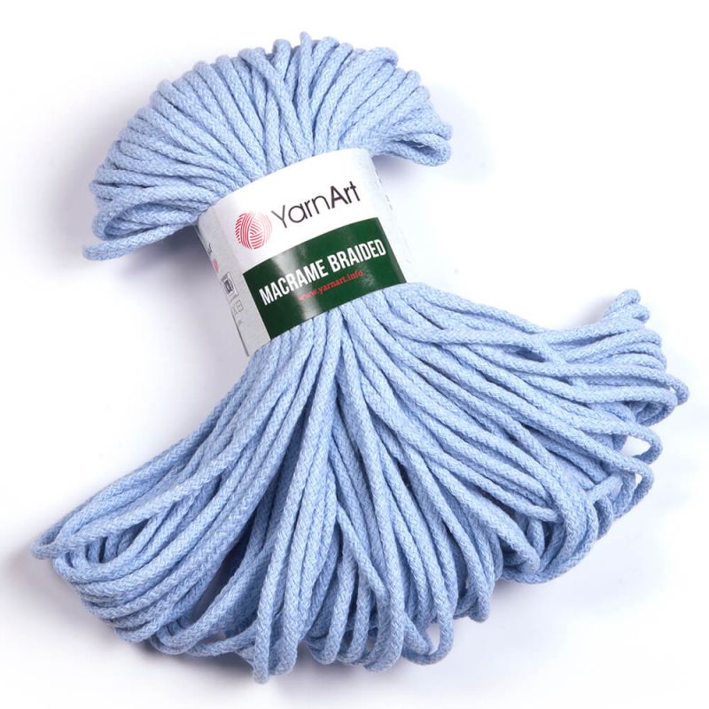 Příze Macrame Braided - bleděmodrá YarnArt