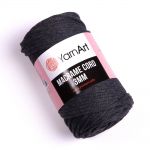 Příze Macrame Cord 3mm - antracitová