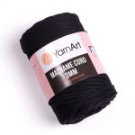 Příze Macrame Cord 3mm - černá