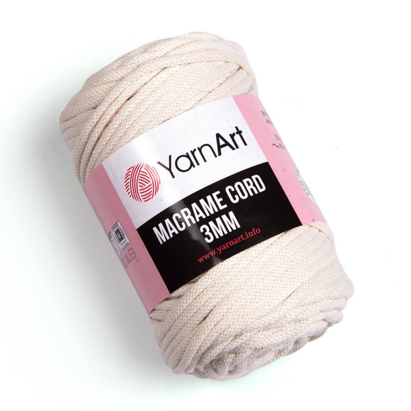 Příze Macrame Cord 3mm - smetanová YarnArt