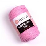 Příze Macrame Cord 3mm - světle růžová