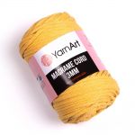 Příze Macrame Cord 3mm - tmavě žlutá