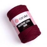 Příze Macrame Cord 3mm - vínová