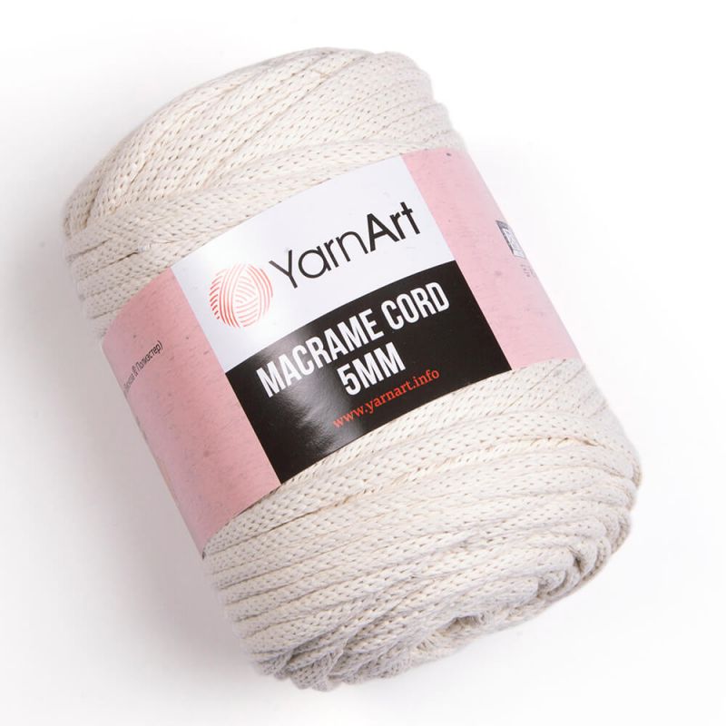 Příze Macrame Cord 5mm - smetanová YarnArt