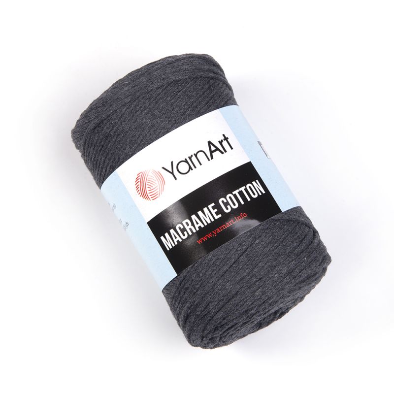 Příze Macrame Cotton - antracitová YarnArt