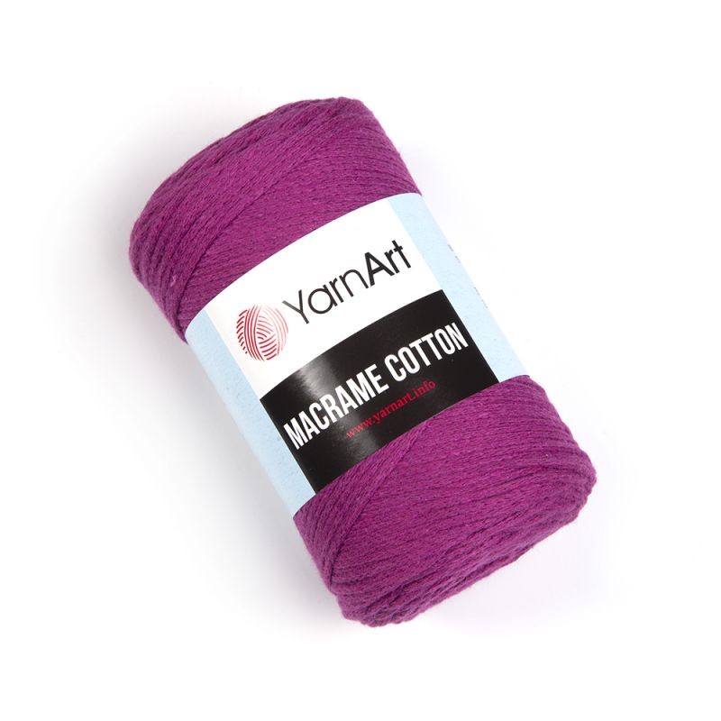 Příze Macrame Cotton - bordó YarnArt