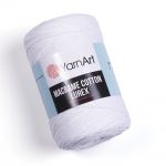 Příze Macrame Cotton Lurex - bílá YarnArt