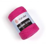 Příze Macrame Cotton - neonově růžová