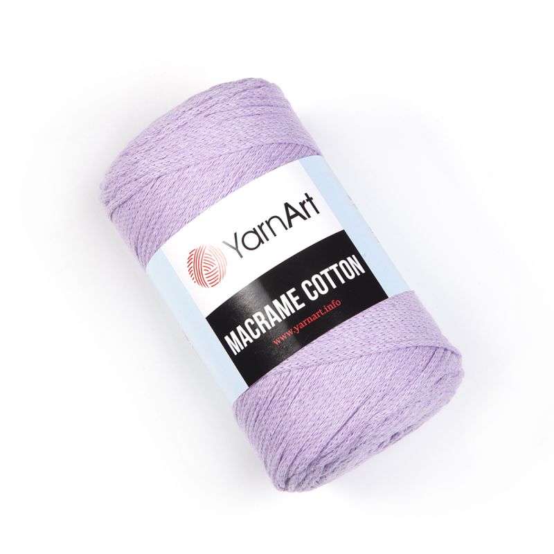 Příze Macrame Cotton - světle fialová YarnArt