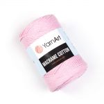 Příze Macrame Cotton - světle růžová