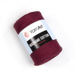 Příze Macrame Cotton - vínová