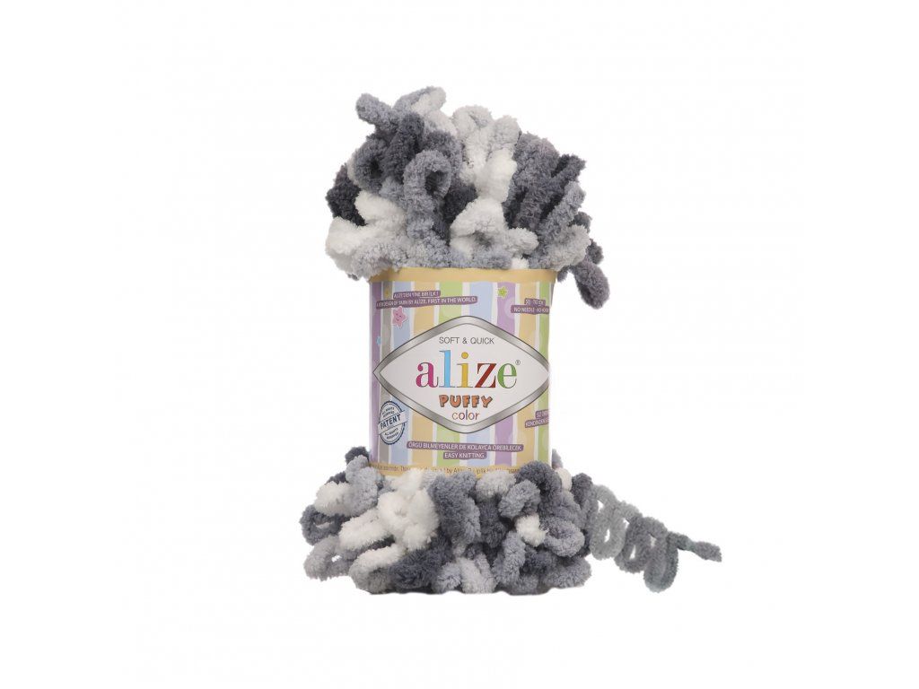 Příze Puffy Color - 5925 Alize