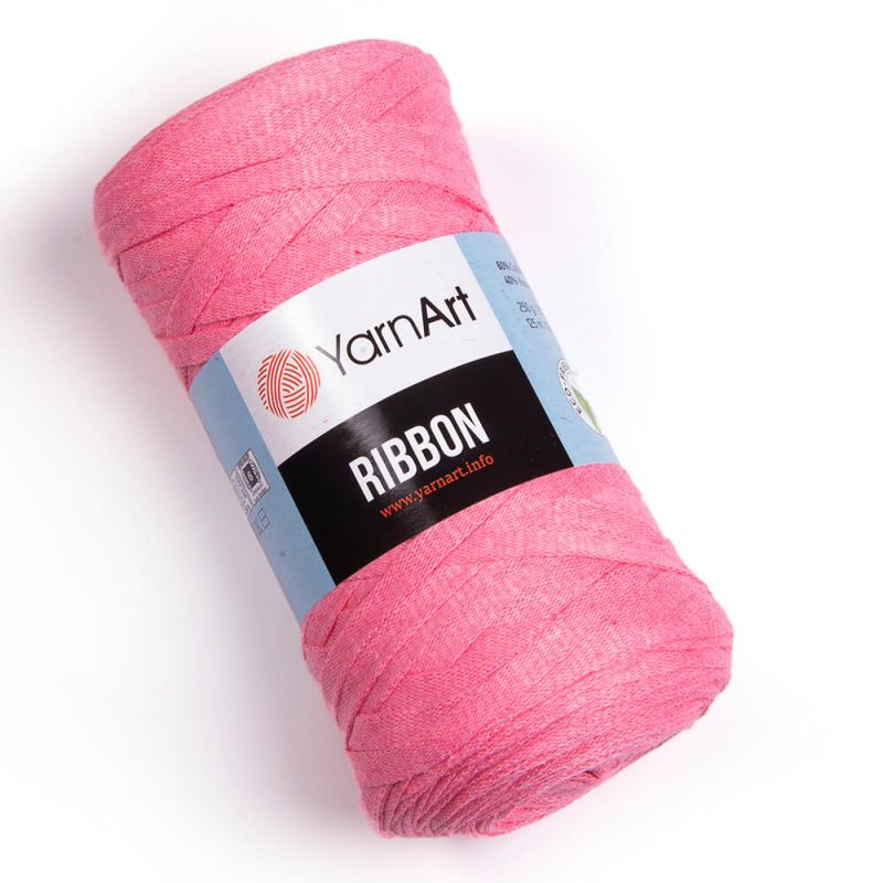 Příze Ribbon - růžová YarnArt