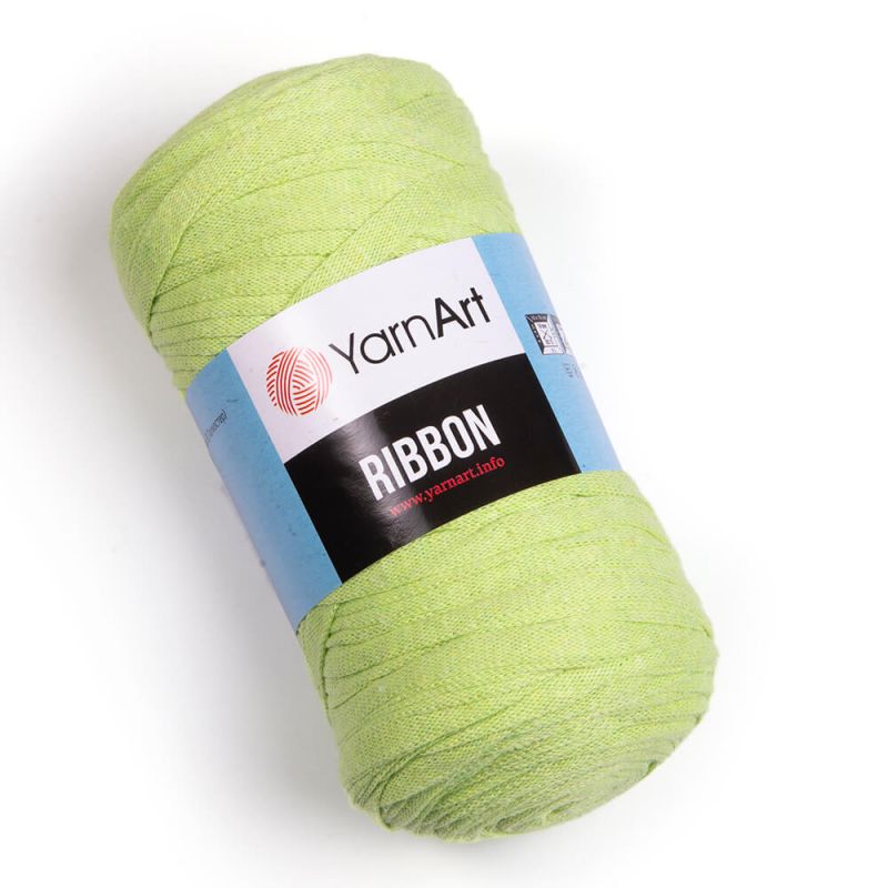 Příze Ribbon - světle zelená YarnArt
