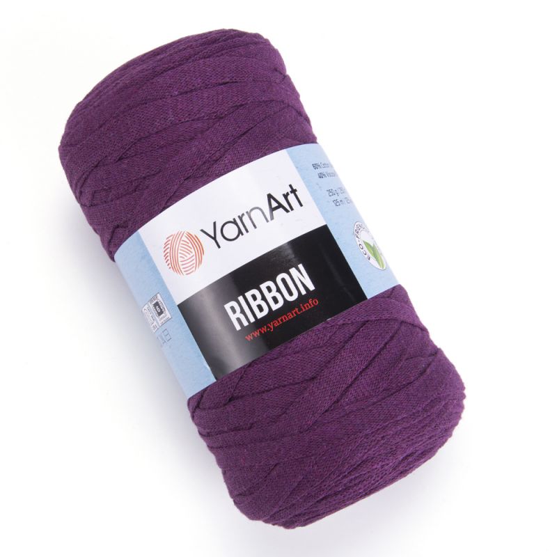 Příze Ribbon - tmavě fialová YarnArt
