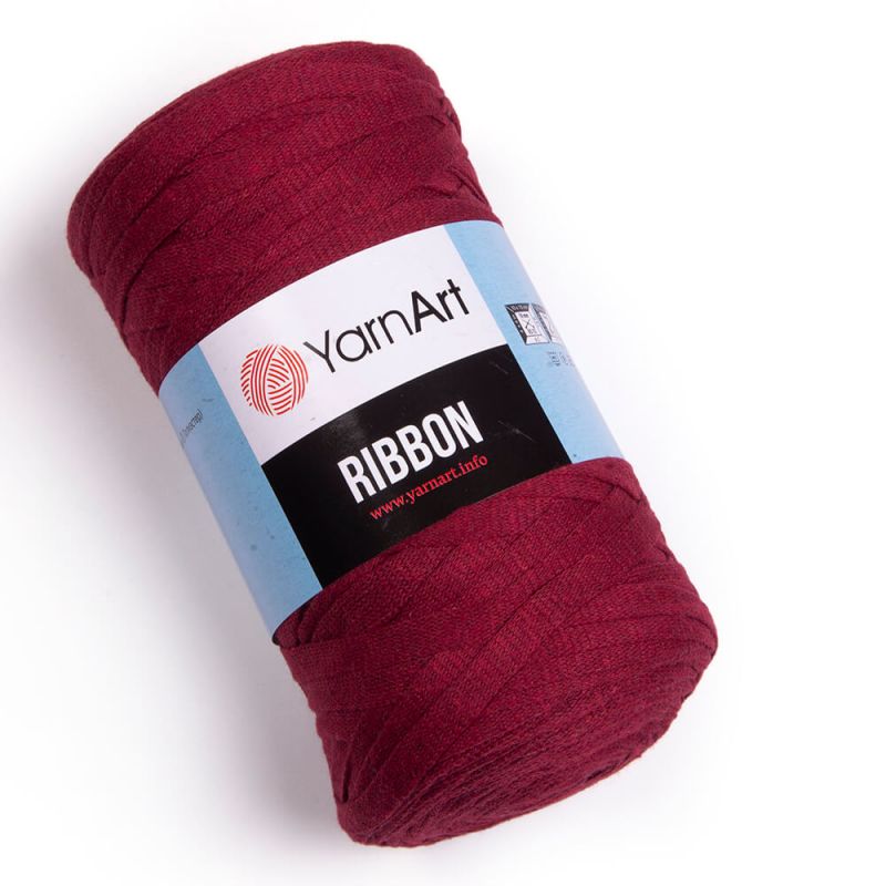 Příze Ribbon - vínová YarnArt