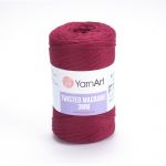 Příze Twisted Macrame 3mm - vínová