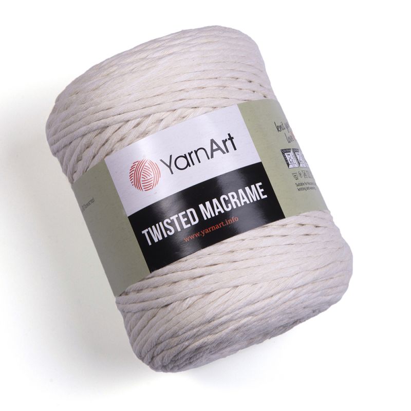 Příze Twisted Macrame - smetanová YarnArt