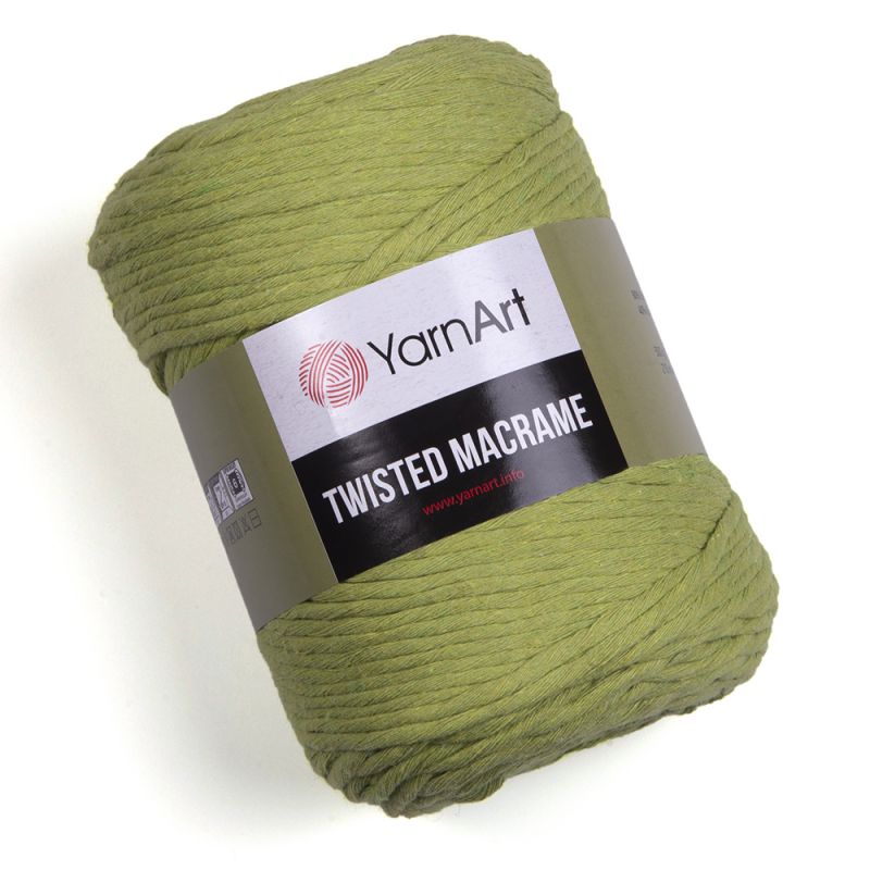 Příze Twisted Macrame - světle zelená YarnArt