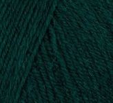 Dámská pletená čepice - tmavě zelená Gabrysa