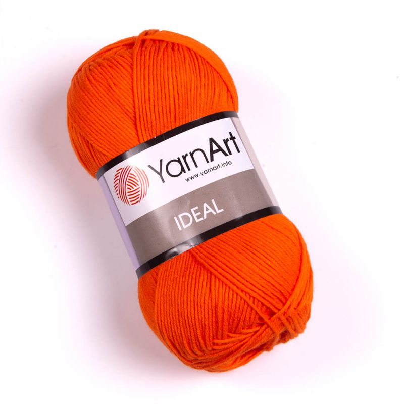 Příze Ideal - oranžová YarnArt