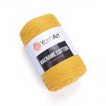 Příze Macrame Cotton - hořčicová