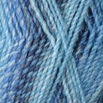 Dámská pletená čepice - modrorůžová Gabrysa