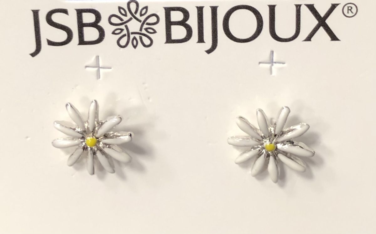 Náušnice kopretina JSB BIJOUX