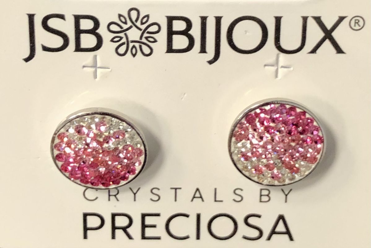 Náušnice vystínované Preciosa JSB BIJOUX