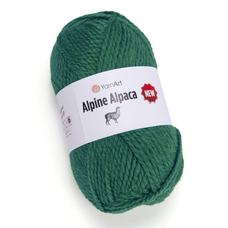 Příze Alpine Alpaca - tmavě zelená YarnArt