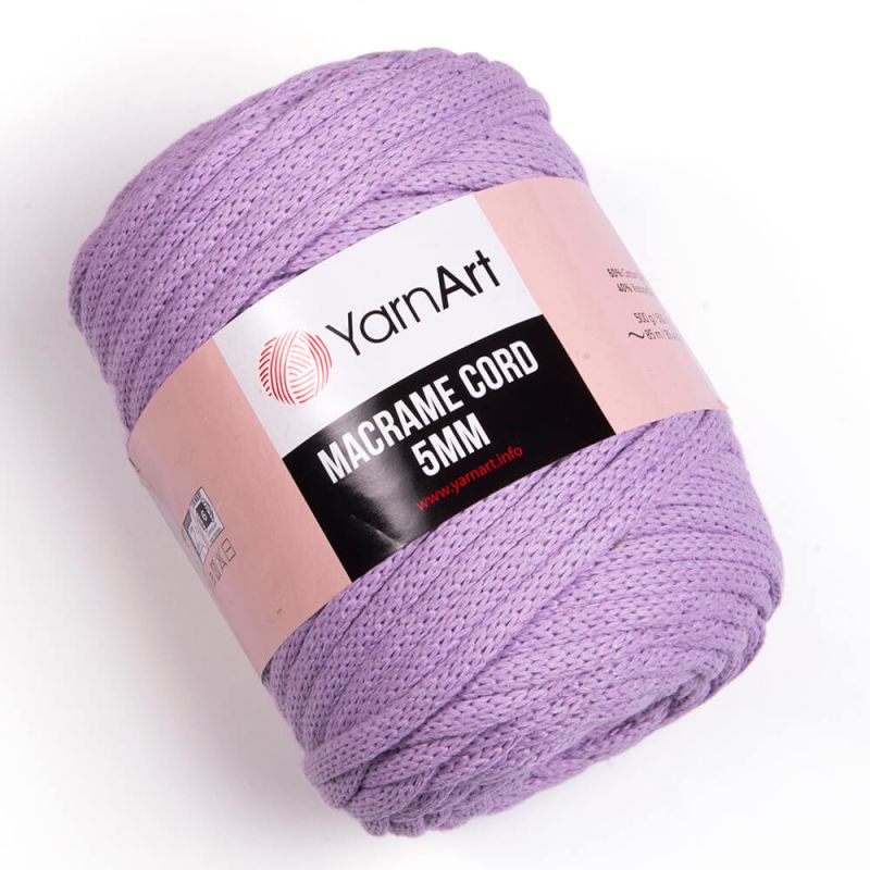 Macrame Cord 5mm - světle fialová YarnArt