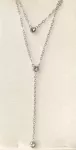 Náhrdelník dvojitý s krystaly Swarovski JSB BIJOUX