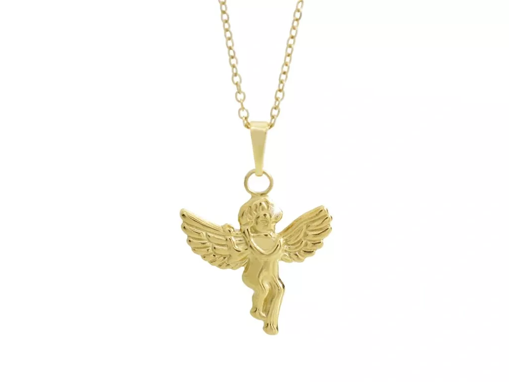 Náhrdelník zlatý anděl JSB BIJOUX