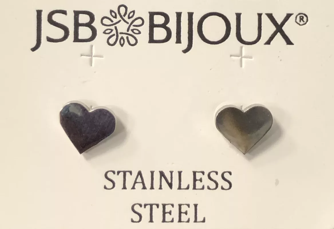 Náušnice srdíčka JSB BIJOUX