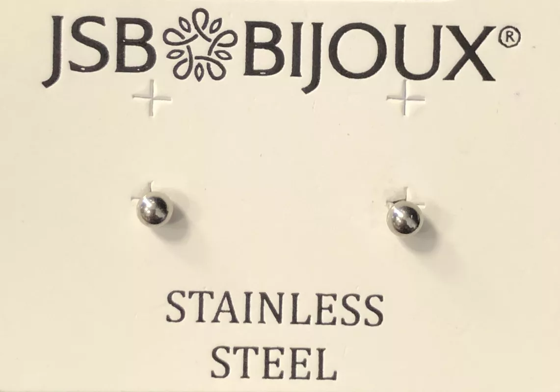 Náušnice stříbrné kuličky 3mm JSB BIJOUX