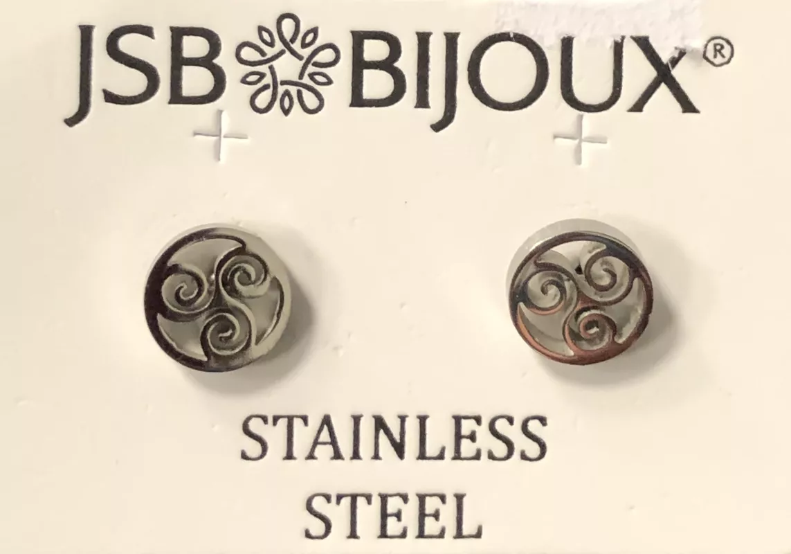 Náušnice triskelion JSB BIJOUX
